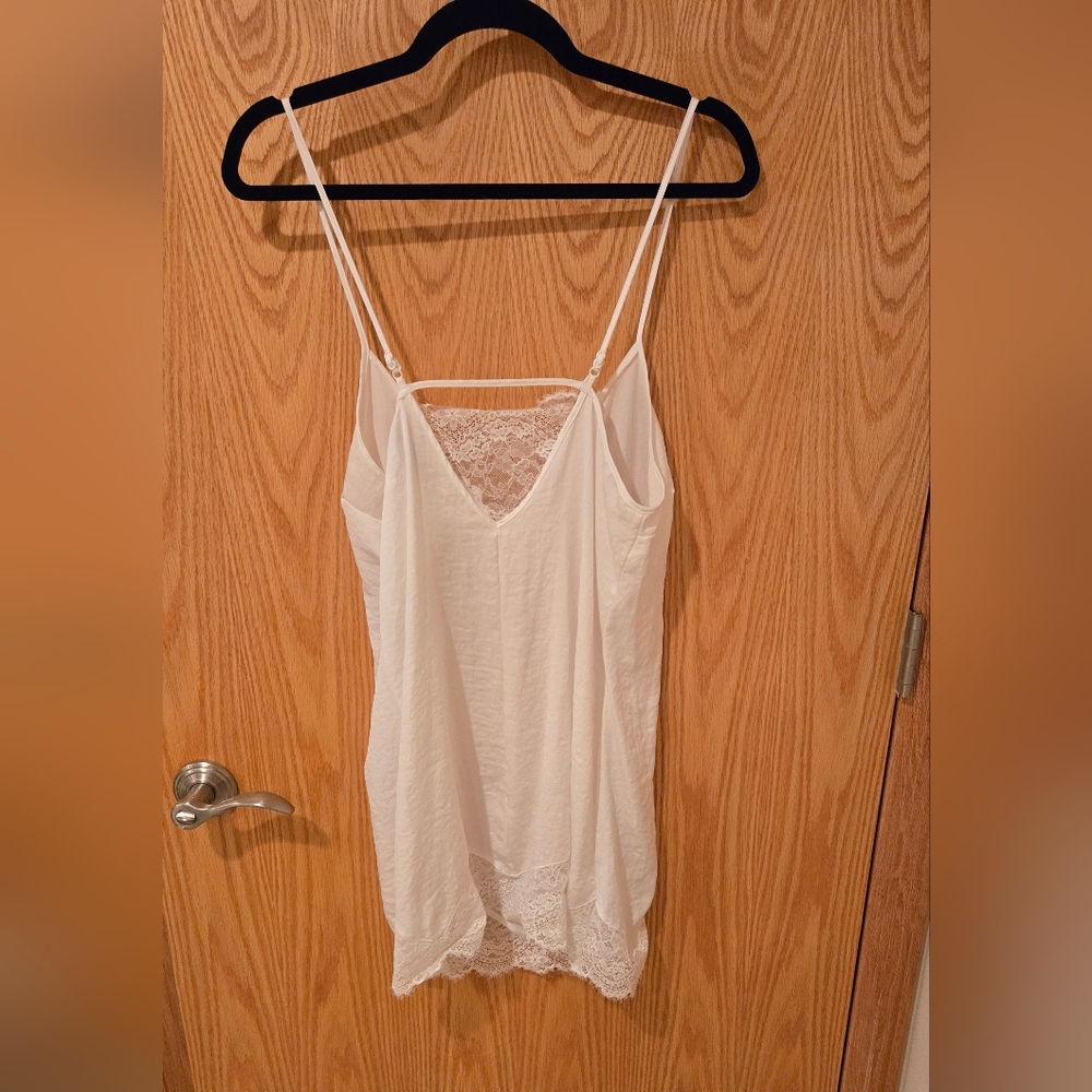 Linea Donatella Women's Off White Camisole Nightgown Size Med - Picture 13 of 15